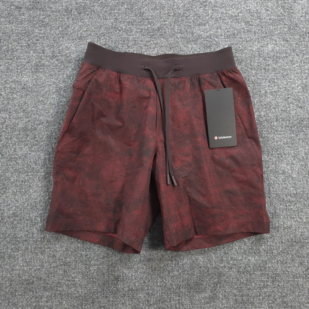 Lululemon Shorts Mens XS Red Zeroed In Short 7" Performance Run Gym Training NEW